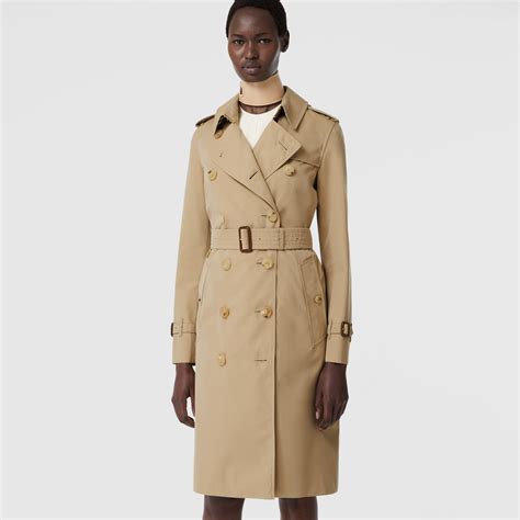 burberry trenchcoat kensington long umlegekragen|kensington trench coat Burberry.